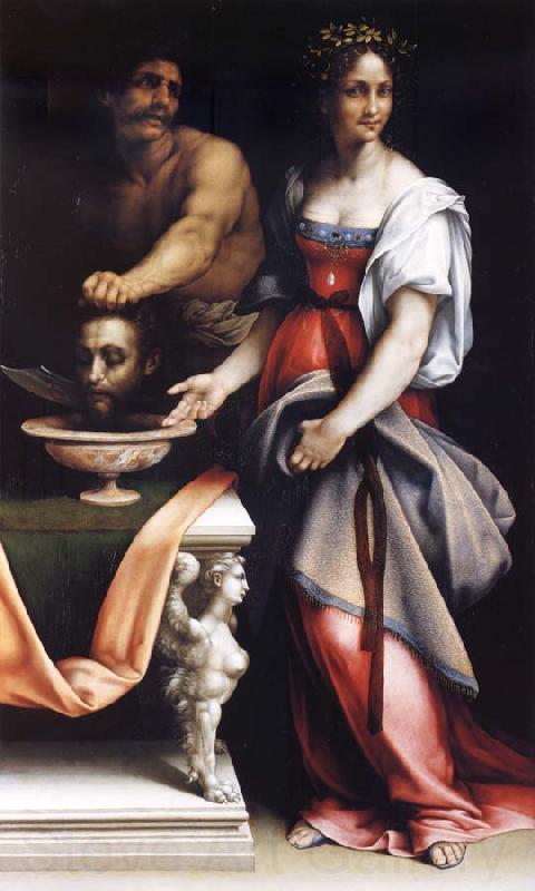 Cesare da Sesto Salome France oil painting art